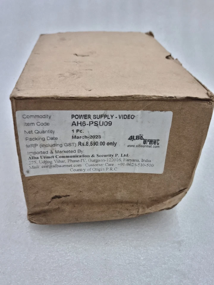 ALBA URMET AH6-PSU09 CENTRALIZED POWER SUPPLY INPUT-100-240VAC OUTPUT-36VDC/2A